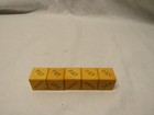 5  pay Or Listen  Bar Dice Trade Stimulator Vintage Jukebox Die Shake Game