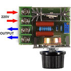 2pcs 2000w Ac 110v 220v Scr Motor Speed Controller Regulator Dual Output Switch