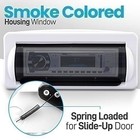 Pyle Plmrcw2 Marine Stereo Cover White Smoke Window Boat Radio Shield Protector