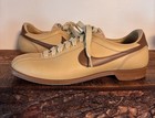 Vintage 70   s-80   s Tan   Brown Nike Bowling Shoes Rt    Lft  Hand Size 10