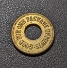 Trade Token 35054 Good For One Package Of Mints Maverick Brass