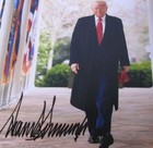 President Donald Trump Signed 8x10 Picture Photo Maga Autographed 45 47 Coa         