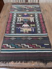 Vintage Guatemala Hand Woven 39   x21   tapestry Hanging Cloth Ethnic Table Runner