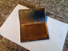 Vintage Metal leather 4  Business Card Holder Case Korea