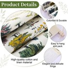 Feifeiya Vintage Plants Vertical Tapestry Wall Hanging Long Narrow Wall Art F   