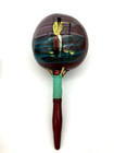 Vintage Handmade Wooden Maracas From Mexico