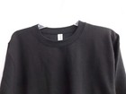 Awdis Hja030 Fleece Crew Sweatshirt  New  Black
