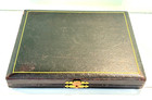Antique 1908 Edwardian Sterling Silver 8 Piece Vanity Manicure Set Original Box