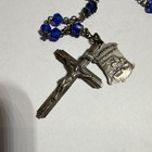 Vintage 1930   s Silver Catholic Pilgrimage Rosary Lot