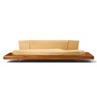 Adrian Pearsall For Craft Associates 2006-s Mid Century Walnut Sofa