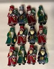 Lot Of Vintage Old World Christmas Santa Light Covers Decorations