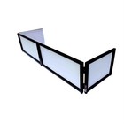 Prox Xf-ttfb Tabletop 6 Ft Dj Facade W black Frame