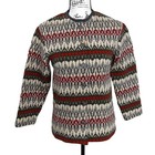 Vintage 1960s Icelandic Sweater 100  Wool Hans Heitson Womens Modeller Of Sweden