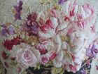 Vintage Aubusson Style Petit Point Needlepoint Pillow Cover Victorian Floral  3