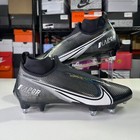 Men Nike Vapor Edge Pro 360 Black Detachable Cleats Football Cz5574-001 Sz 12 5