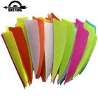 100pcs 3 Inch Shield Archery Arrow Turkey Feathers Fletches Rw Lw