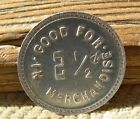 1922 Stockton California  san Joaquin  Rare Unl Panama Soft Drinks Cigars Token