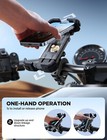 Motorcycle Phone Mount Holder - 2025 New Bike Phone Holder  7 Inch Big Phone Thi