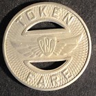 Pittsburgh Railways Prc  pa  Wm Transit Token Fare Wings -- 20mm
