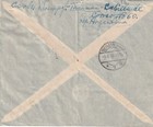 Objectsyoulove Argentina 1946 Air Mail Cover Tucuman To Germany 10c 50c Stamps