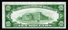 1928  10 Beautiful Crisp Au  Gold Certificate 