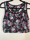 Torrid Active Skull Pink Roses Print Workout Set Size 2  2x  Activewear