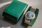 Rolex Case Leather Travel Pouch Service Center Premium Version-gift For Watch