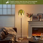 Tassel Lampshade - Retro Country Style Green Bead Tassel Lampshade