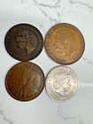 Canadian Coins - Lot Of 4 - Very Old