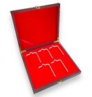Paradise Mint Brand Wood 5 Coin Storage Box For Ngc Standard Size Slabs