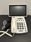 Lightly Used Captel 880i White Corded Captioned Telephone  Wifi  Desktop Style