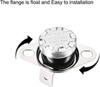 2pcs Ksd301 Thermostat 40  c 104  f 10a Normally Open N o Temperature Switch