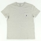 Polo Ralph Lauren Mens T-shirt 2xl-big Classic-fit Jersey Ss Pocket Gray Heather