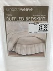 Smoothweave 18 Inch Ruffled Twin Bedskirt In White Nip