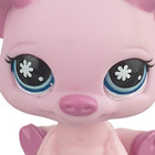 Lps  876 Pig Littlest Pet Shop Vtg 2006 Pinks Gen 2 Blue Cuddliest Eyes Tubes Vg