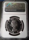  1964 1  Dollar Elizabeth Ii Charlottetown Canada Km 58 Ngc Pl 67 Cameo Rare R6 