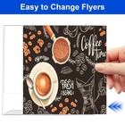 Acrylic Sign Holder 8 5x11 Horizontal Vertical 6 Pack Clear Plastic Display Stan