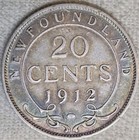 1912 Newfoundland 20 Cents   Free Shipping 