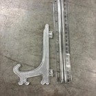 Lot Of 15 Clear Acrylic Display Easels Plate Picture Frame Card Holder Stands