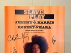 Slave Play Broadway Cast Signed Poster Window Card Golden Theater 2019