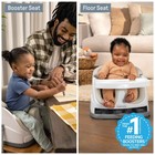 Ingenuity Baby Base 2-in-1 Booster Feeding And Floor Seat With Self-storing Tray