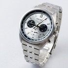 Seiko Essentials Ssb425 Men s Chronograph Quartz Watch White Dial Silver Band