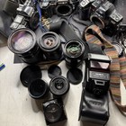 Vintage Camera   Lens Lot - Minolta Nikon  Vivitar - Untested As Is