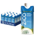 100  Coconut Water  11 2 Fl Oz Bottles Pack Of 12   Natural Electrolyte Hydra   