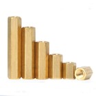 10-100pcs Brass M4 Hex Column Standoff Support Spacer Screw Nut For Pcb Board