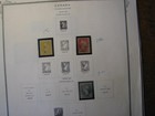 Classic Canadian Stamp Collection On Scott Pages 