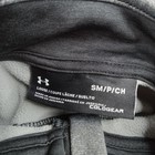 Under Armour Sweatshirt Mens Small Gray Coldgear Quarter Zip Loose Fit Athletic