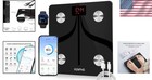 Digital Body Scale Smart Wireless Bluetooth Bathroom Fitness Monitor