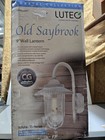 Lutec Coastal Old Saybrook 1-light White Outdoor Wall Lantern Sconce