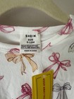 Shein Nwt Bows Pajama Set